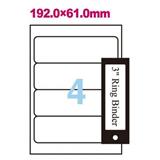 安�人� ��X打印�撕�� �A角（192.0*61.0mm*4）100��/盒